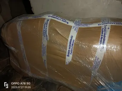 Packers and Movers in Ranchi Cardboard & Stretch Wrap Bike Transport