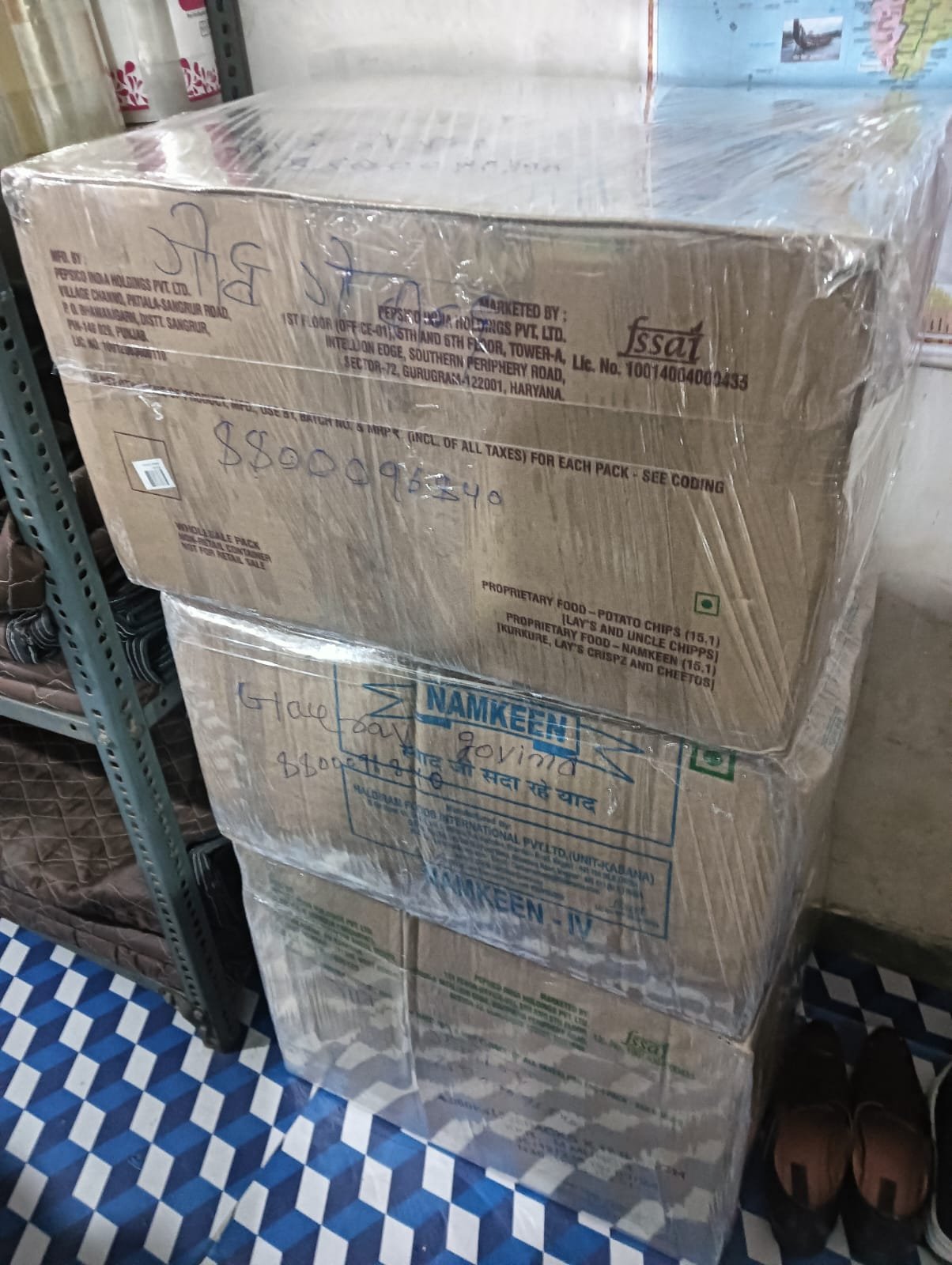 Elevated Wooden Pallet Storage for Consignments - Shree Ashirwad Warehousing